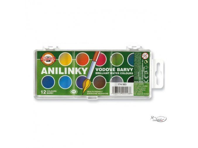 Vodové barvy Anilinky Koh-i-nnor