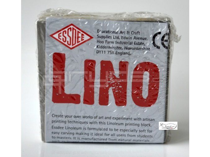 Lino pro linoryt  7,5 x 7,5 cm Hard