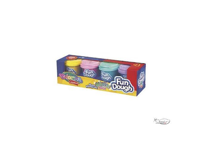 Fun Dough - modelovací hmota - Glitter Pastel