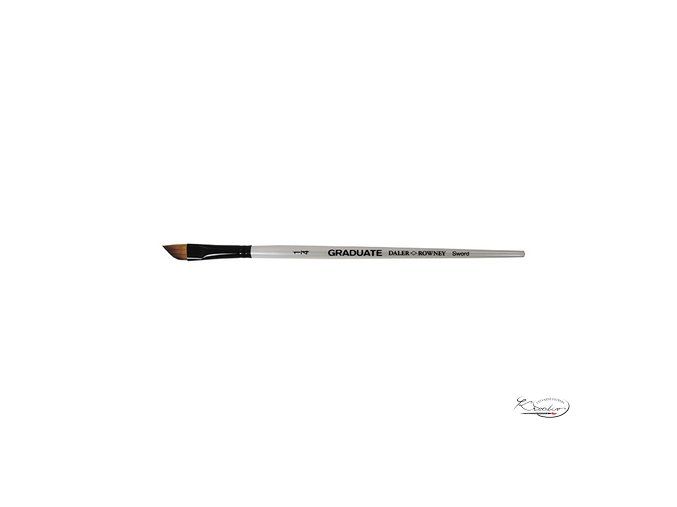Štětec DR Graduate Synthetic Sword - zkosený vel.1/4