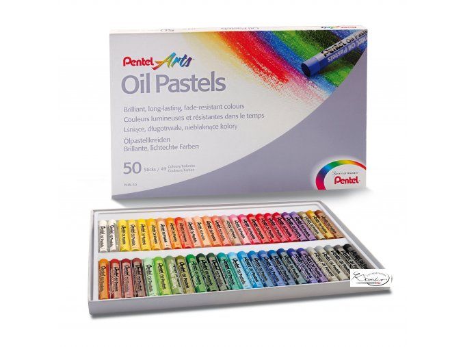 Pentel Arts Oil Pastels 50