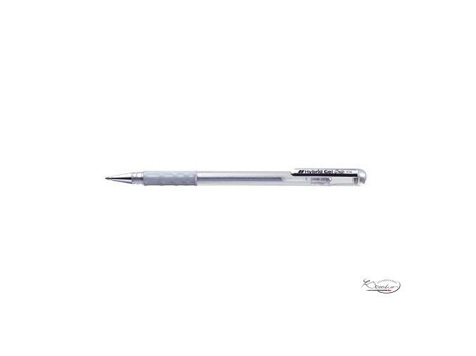 Pentel gelový roller - Stříbrný