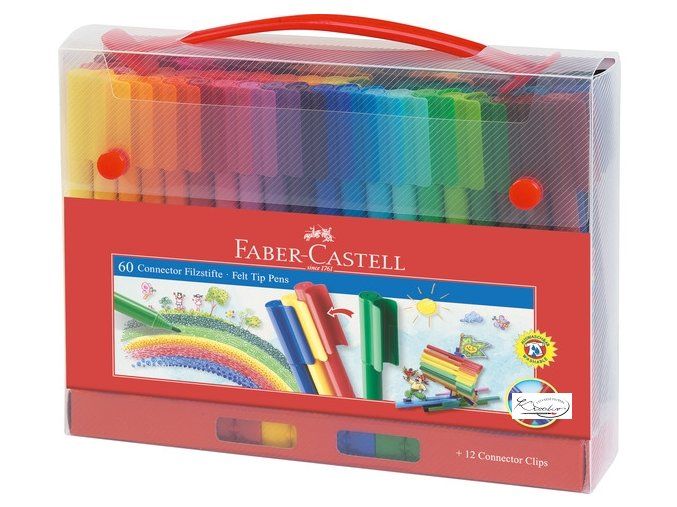 Faber-Castell 60 ks popisovačů v dárkovém balení