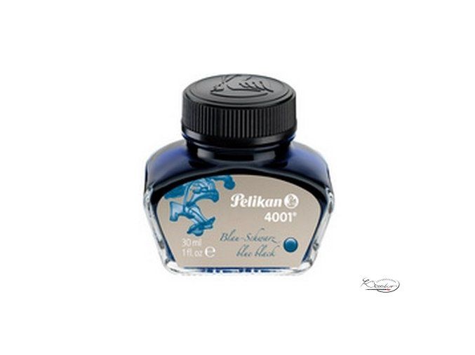 Inkoust brilantní Pelikan 30ml - Modročerný