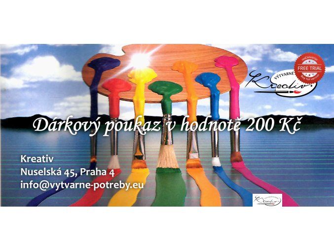 Dárkový poukaz 200,-Kč