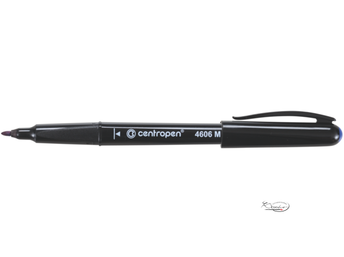 Speciál popisovač Centropen 4606 na CD/DVD/BD - modrý