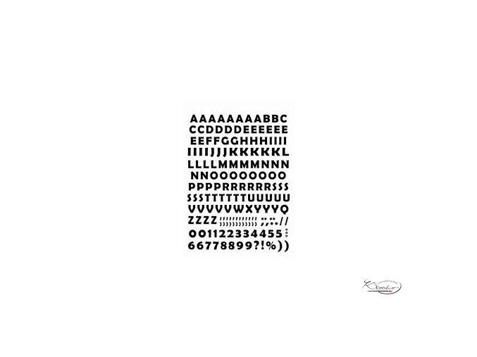 Samolepka ABC