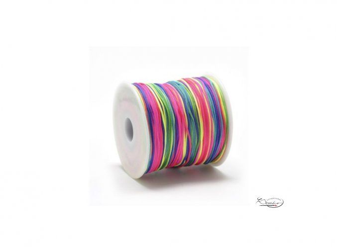 42493 nylonova snurka duhova 0 8 mm navin cca 110 m bal
