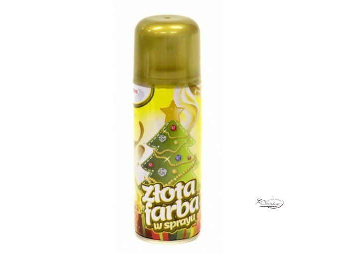 Dekorační sprej 250 ml - zlatý