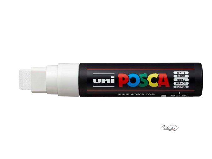 Popisovač Posca PC-17K akrylový 15 mm - bílý