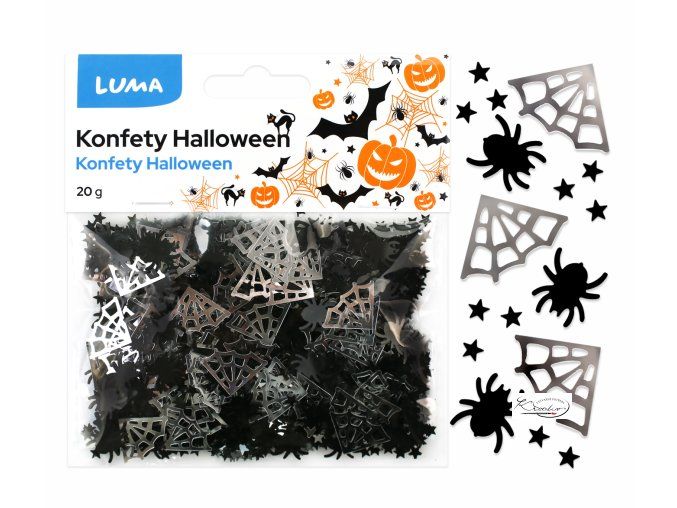 Konfety HALLOWEEN pavouk/pavučina 20g
