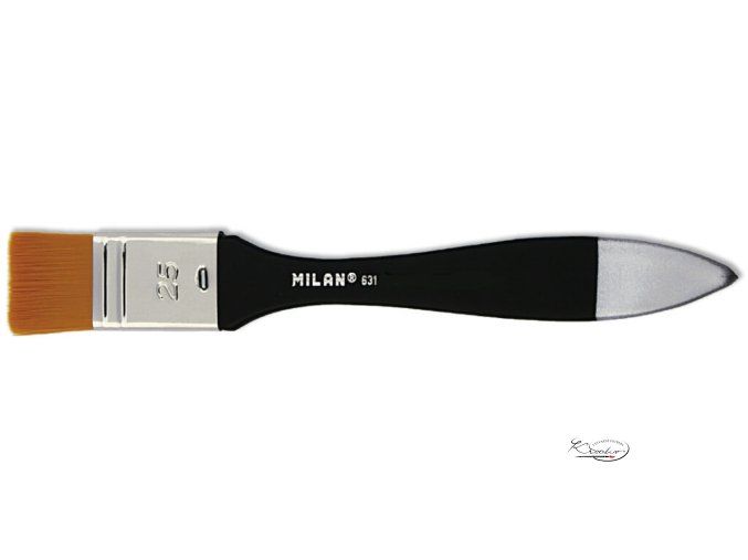 Štětec Milan 631 umělecký široký lak 40 mm