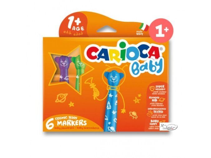 Fixy Baby Teddy Marker 6 barev