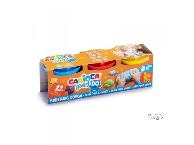 Modelovací hmota Baby Dough  3 ks