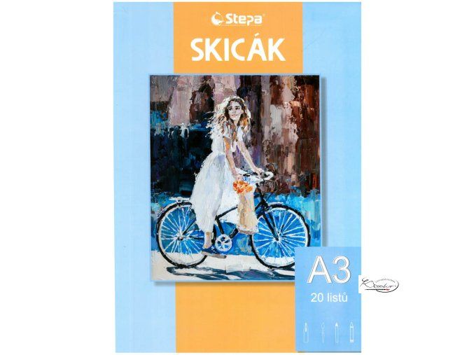 Skicák A3 Stepa