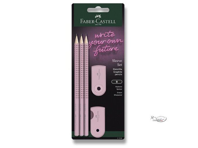 Grafitová tužka Faber-Castell Grip 2001 - set, 5 ks