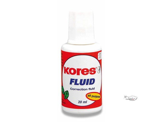 Opravný lak Kores Fluid - štěteček, 20 ml
