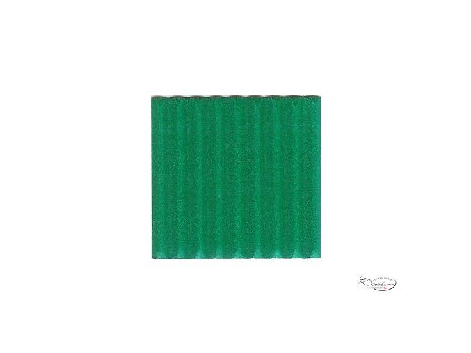 Karton 50x70 cm 300g vlnitý  středně zelený