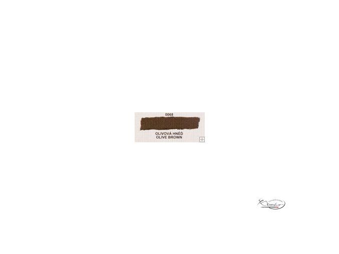 Olejová barva č. 0068 olivová hněď 20ml