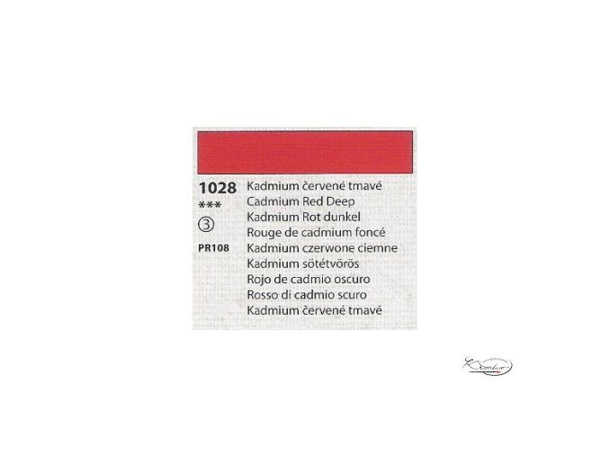 Tempera Umton 35 ml - 1028 Kadmium červené tmavé