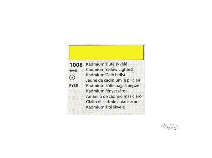 Tempera Umton 35 ml - 1008 Kadmium žluté skvělé