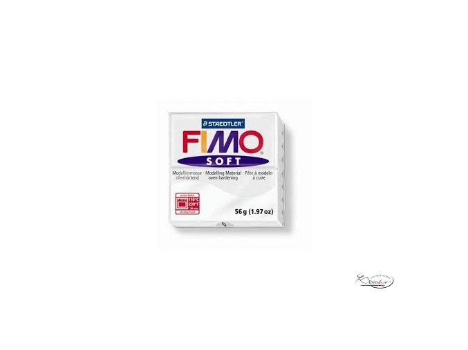 FIMO Soft 56g 00 bílá
