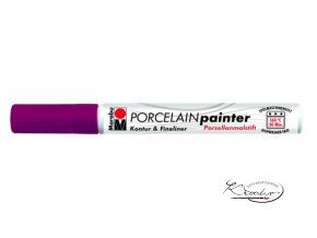 Porcelain painter - 251 / M - Fialový