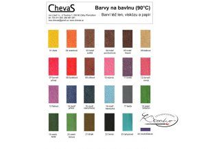 Barvy na bavlnu ve varu Chevas 20g