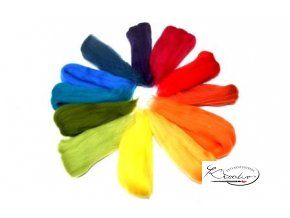 ovci vlna merino barvena cesana mix 12 barev pastelovy 50 g 2807