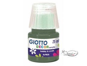 Akrylová barva Giotto Decor Matt 25ml - zelená lesní