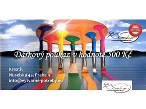 Dárkový poukaz 500,- Kč