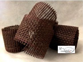 Juta hnědá tmavě 5cm x 2m