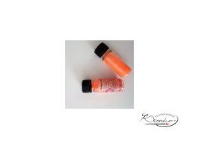Svítící prášek ve tmě - 73 Neon oranžový