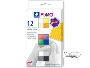 Fimo Efect sada - 12 x 25 g