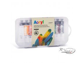 Akrylové barvy Primo 10 x 18 ml