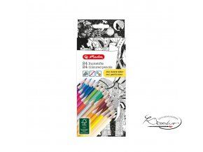 Pastelky Herlitz antis. trojhranné 24