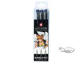 SAKURA PIGMA MICRON Manga set 3