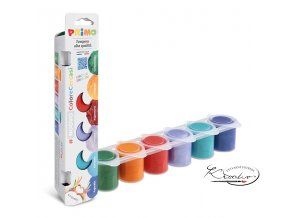 Temperové barvy Primo 6 x 25 ml - perleťové