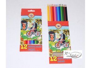 Koh-i-noor pastelky Krtek 12 ks