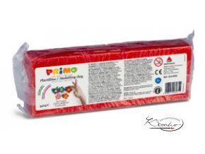 Plastelína Primo 550 g - červená