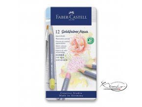 Akvarelové pastelky Goldfaber Aqua Pastel Faber-Castell 12