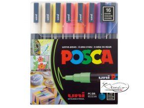 Sada akrylových popisovačů POSCA 16