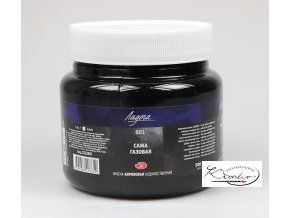 Akrylová barva Ladoga 500 ml - černá lampová
