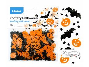 Konfety HALLOWEEN dýně / netopýr 20 g