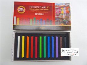Toison d´or prašné křídy 8582 / 12 ks Koh-i-noor