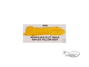 Olejová barva č. 0056 neapolská žluť tmavá 20ml