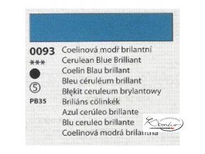 Olejová barva č. 0093 coelinová modř brilantní 20ml