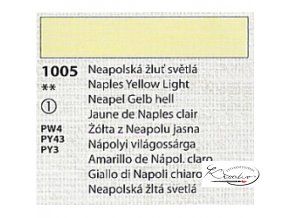 Tempera Umton 35 ml - 1005 Neapolská žluť světlá