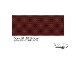 Silk Marabu č. 046 Medium brown barva na hedvábí 50ml
