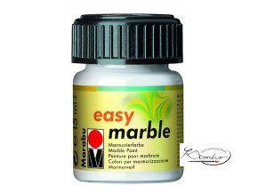 Mramorovací barva easy marble 15ml 070 Bílá